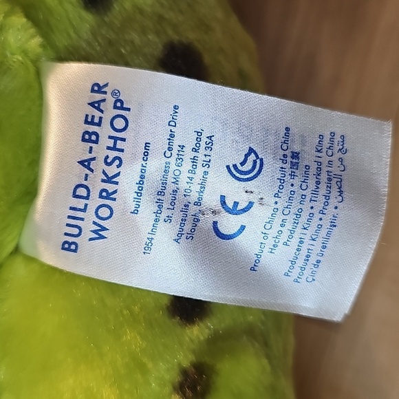 Rare Australia Exclusive Build A Bear Green Spotted Brachiosaurus 23" Plush - Picture 10 of 13